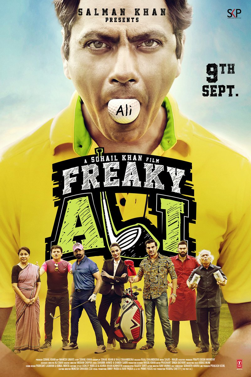 Freaky Ali Official Poster Starring Nawazuddin Siddiqui